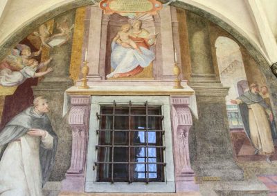 Die Kreuzgänge von Santa Maria Novella in Florenz 40 fresken im gruenen kreuzgang von santa maria novella florenz 3509