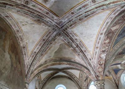 Die Kreuzgänge von Santa Maria Novella in Florenz 22 gewoelbe kreuzgang der toten santa maria novella florenz 2851
