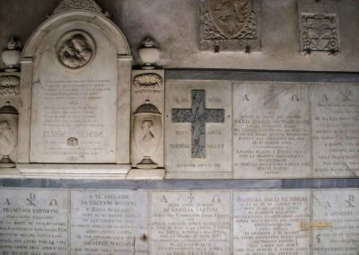 Die Kreuzgänge von Santa Maria Novella in Florenz 4 grabplatten kreuzgang der toten santa maria novella florenz 2871