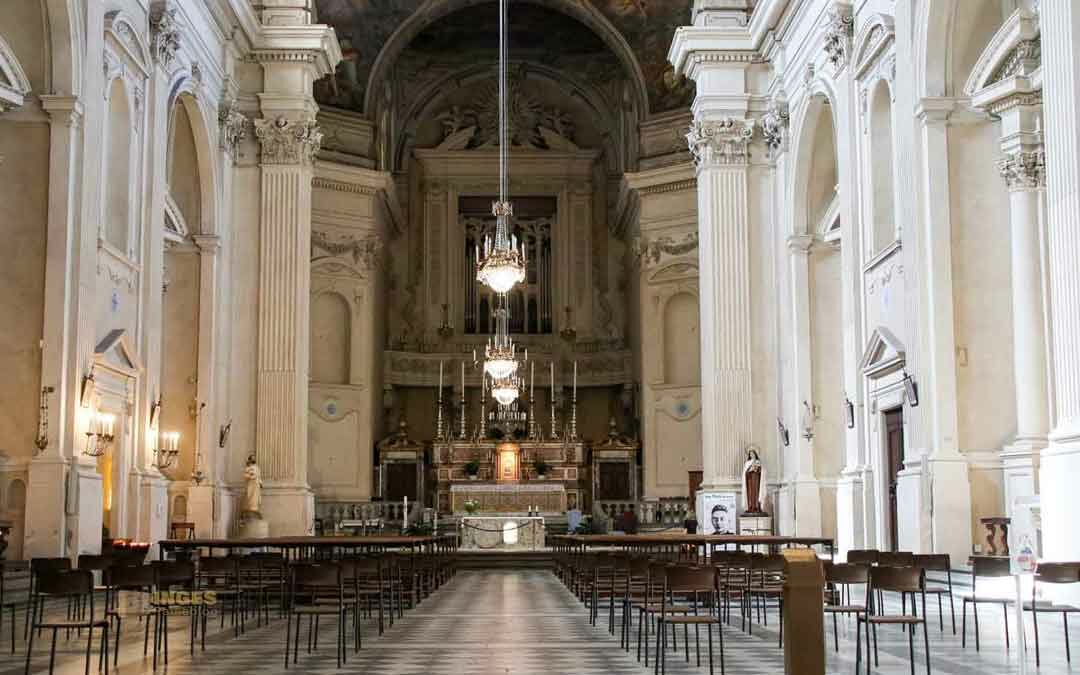 In der Basilika Santa Maria del Carmine in Florenz
