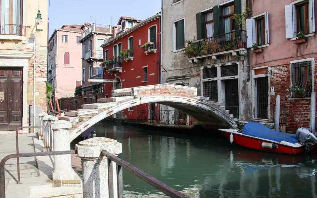 Vom Fondamente Nove zur Kirche Madonna dell‘ Orto in Venedig