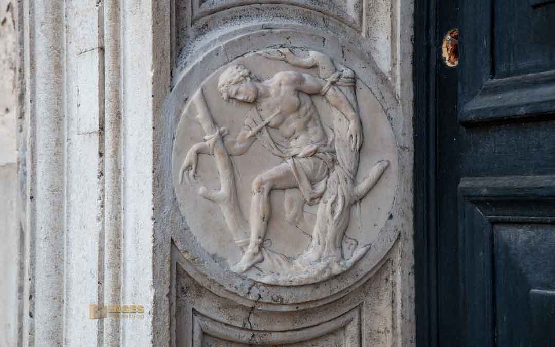 In der Kirche San Sebastiano in Venedig