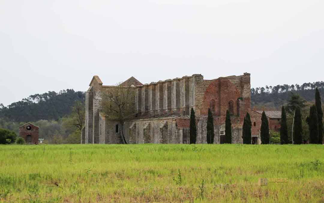 Die Abtei San Galgano in der Toskana
