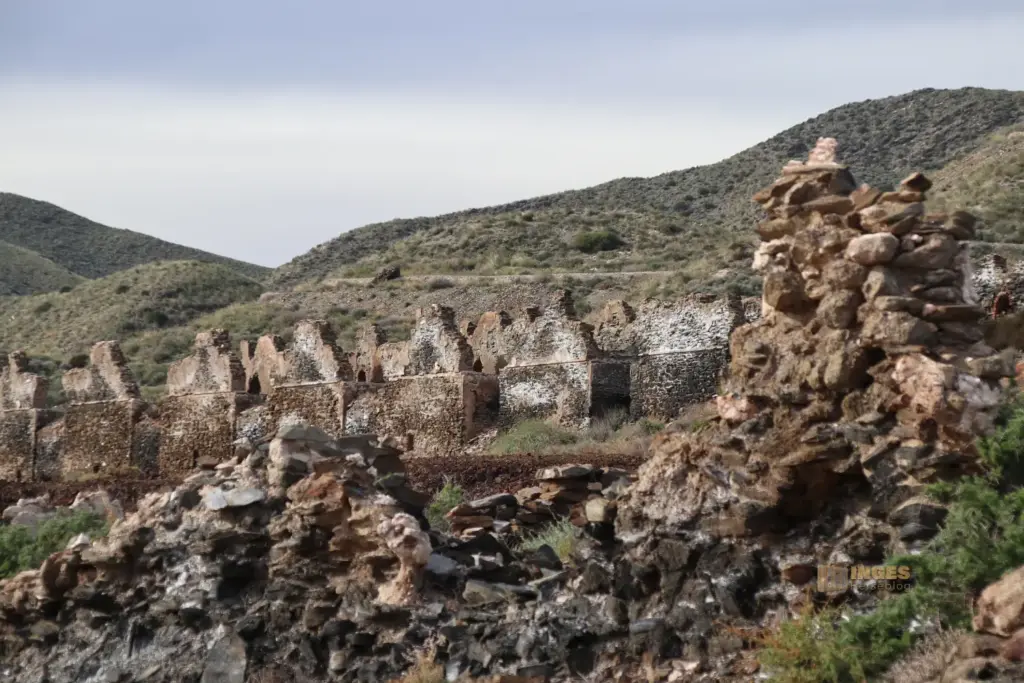 Überwintern bei Mojácar in Andalusien - Woche 1 21 ruinas de fundicion esperanza II in vallaricos andalusien_1342