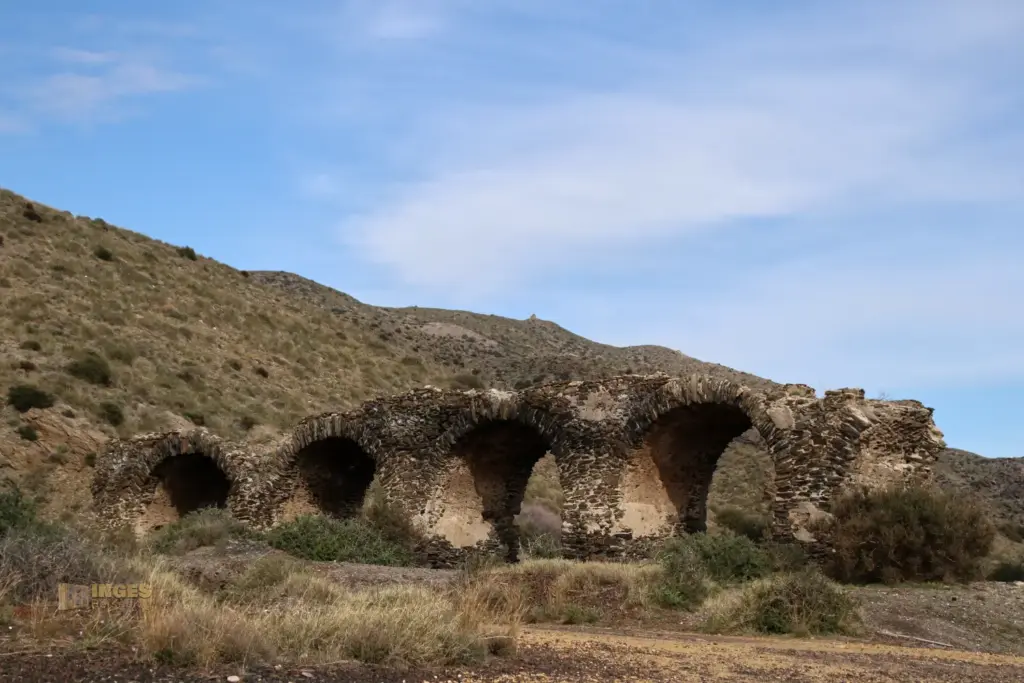 ruinas puente fundicion esperanza II in villaricos spanien 1405