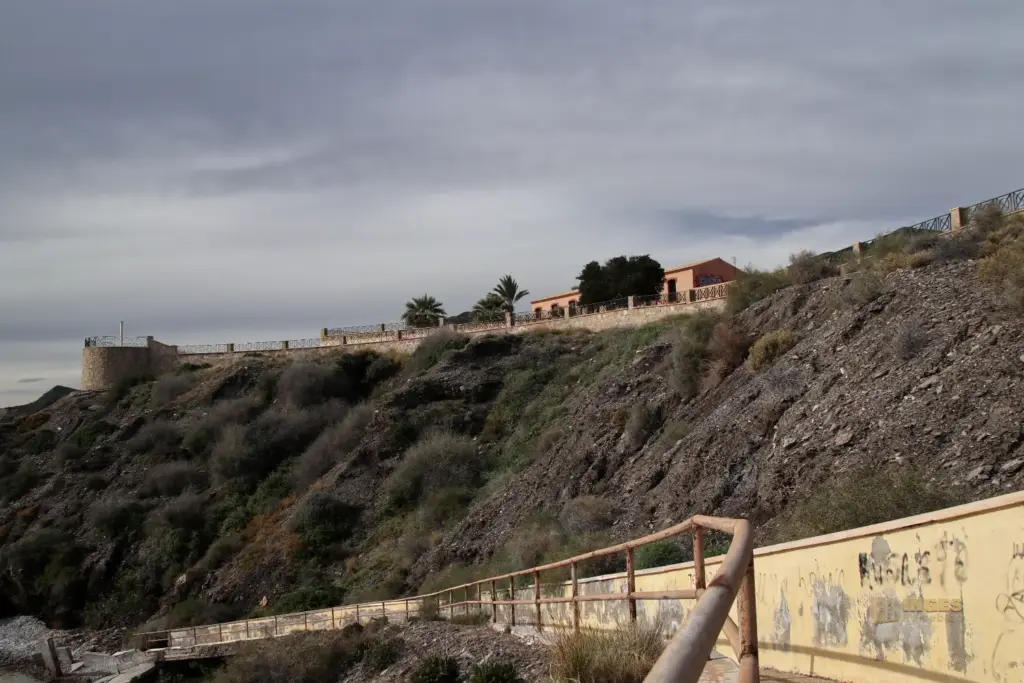 umgebung antiguo cuartel de guardia civil bei villaricos spanien 1244