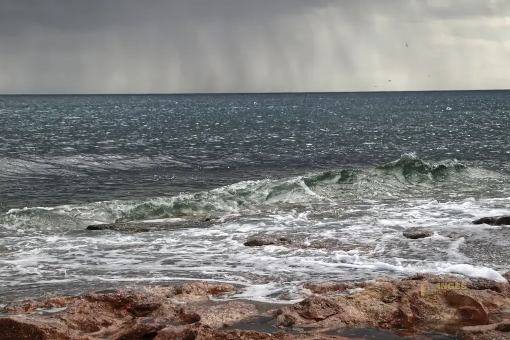 Überwintern bei Mojácar in Andalusien - Woche 1 12 am playa de la marina de la torre mojacar 1139