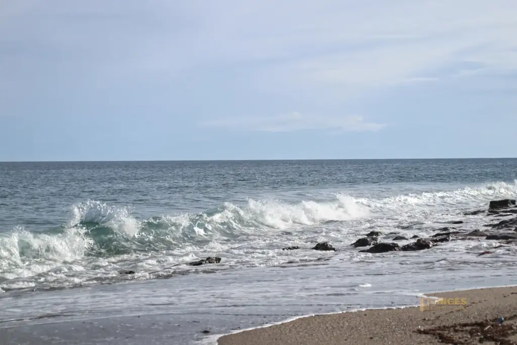 Überwintern bei Mojácar in Andalusien - Woche 1 29 am playa de la marina de la torre mojacar 1498