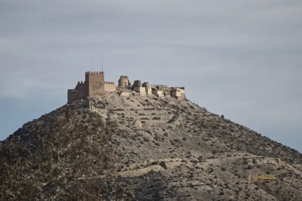 Überwintern bei Mojácar in Andalusien - Woche 1 83 burg von tabernas andalusien_1673