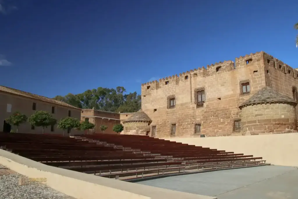 innenhof castillo cuevas del amanzora 2381