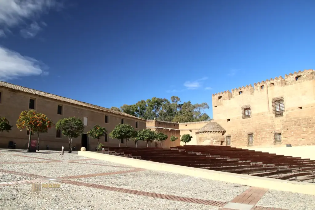 innenhof castillo cuevas del amanzora 2383