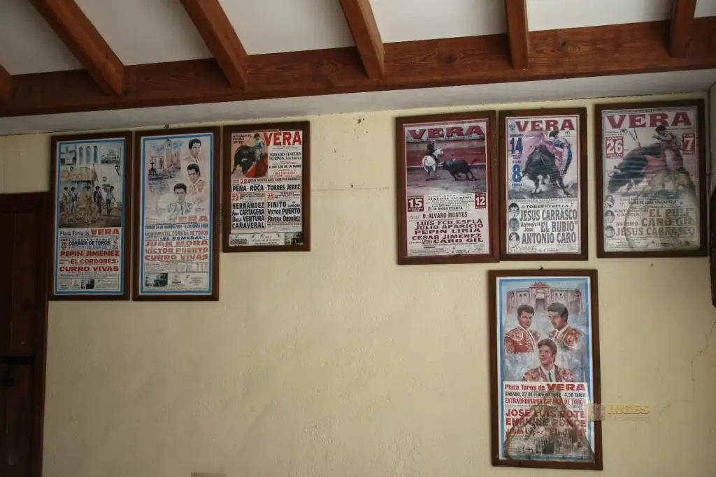 museo taurino in der stierkampfarena von vera andalusien 2959