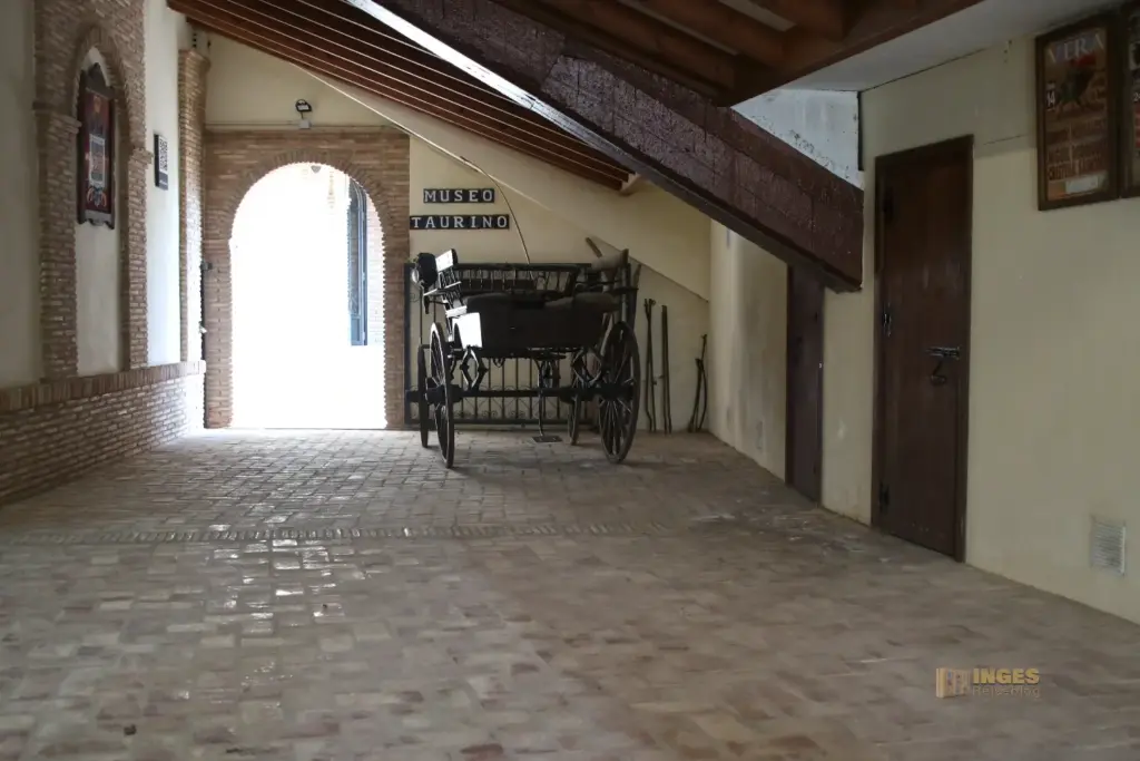 museo taurino in der stierkampfarena von vera andalusien 2965