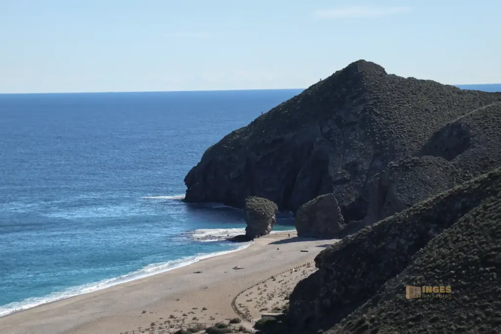 Überwintern bei Mojácar in Andalusien - Woche 1 50 playa de los muertos andalusien 1957