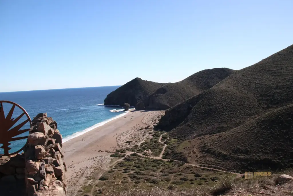 Überwintern bei Mojácar in Andalusien - Woche 1 54 playa de los muertos andalusien 2016