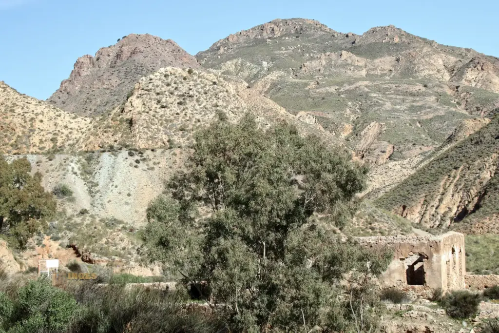 Die Mine de los Tres Pacos bei Cuevas del Almanzora 41 sierra de almagra bei cuevas del almanzora andalusien 2554