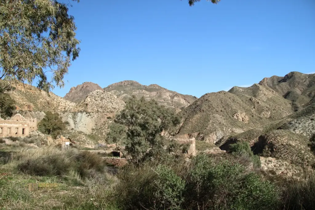 Die Mine de los Tres Pacos bei Cuevas del Almanzora 42 sierra de almagra bei cuevas del almanzora andalusien 2574