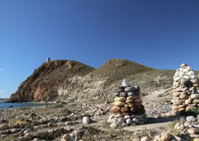 Der Altar de la Virgen de Brecha am Playa de la Galera Carboneras 41 torre del rayo carboneras andalusien_1713