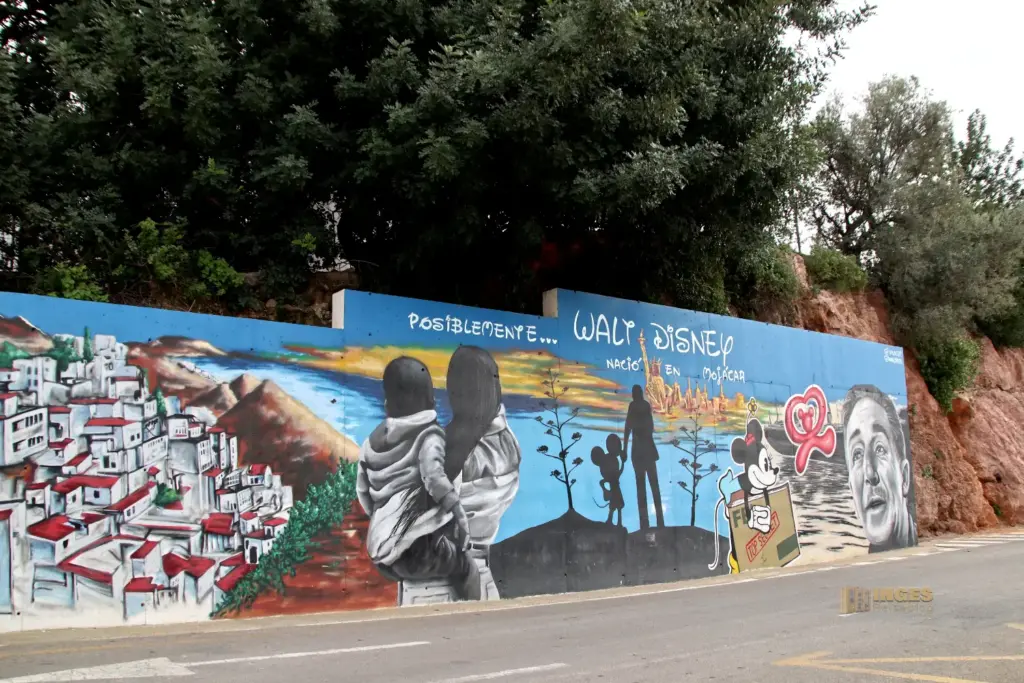 walt disney wand in mojacar 2195