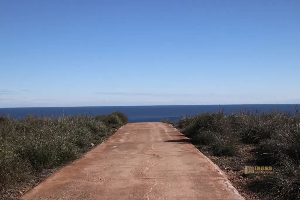 Überwintern bei Mojácar in Andalusien - Woche 1 47 weg zum mirador punta de los muertos andalusien 1952